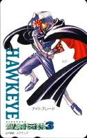 [聖剣伝説3]プロローグキャンペーン抽選プレゼントテレホンカード ホークアイ(ナイトブレード)