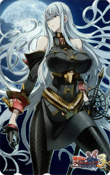 [戦場のヴァルキュリア3]セガストア購入特典テレホンカード